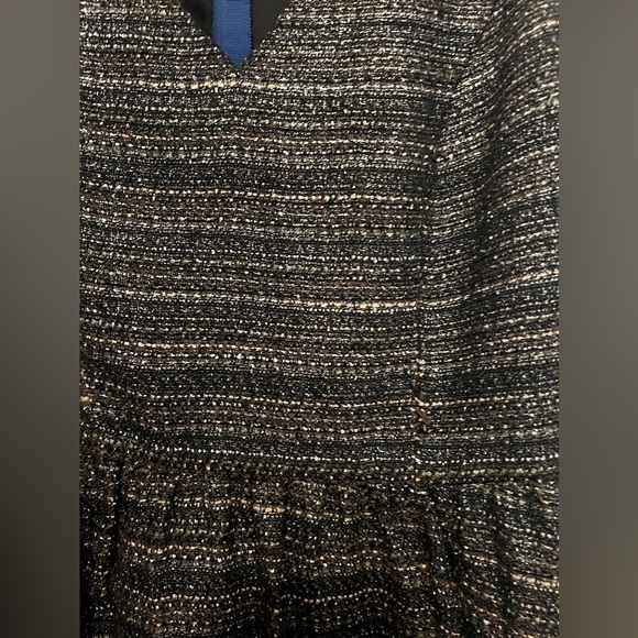 MOULINETTE SOEURS Anthropologie Metallic Tweed Dress - Picture 3 of 7